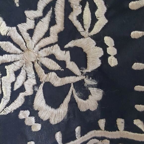 Vintage Macelli Bohemian Embroidered Tunic Size Large - Picture 10 of 12